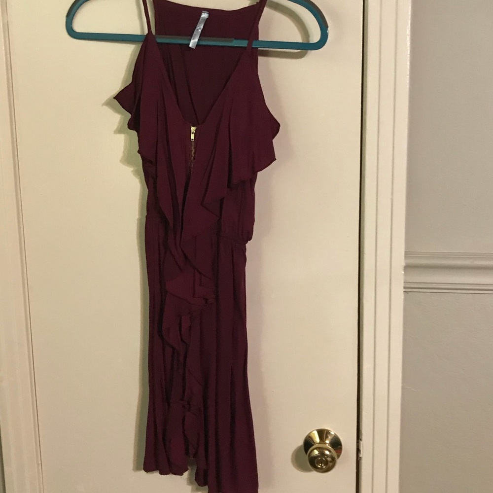 Zip up dress